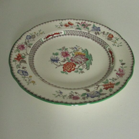 Vintage 9" lunch plate, Chinese Rose design, Copeland Spode (Lot 3) - Picture 4 of 13